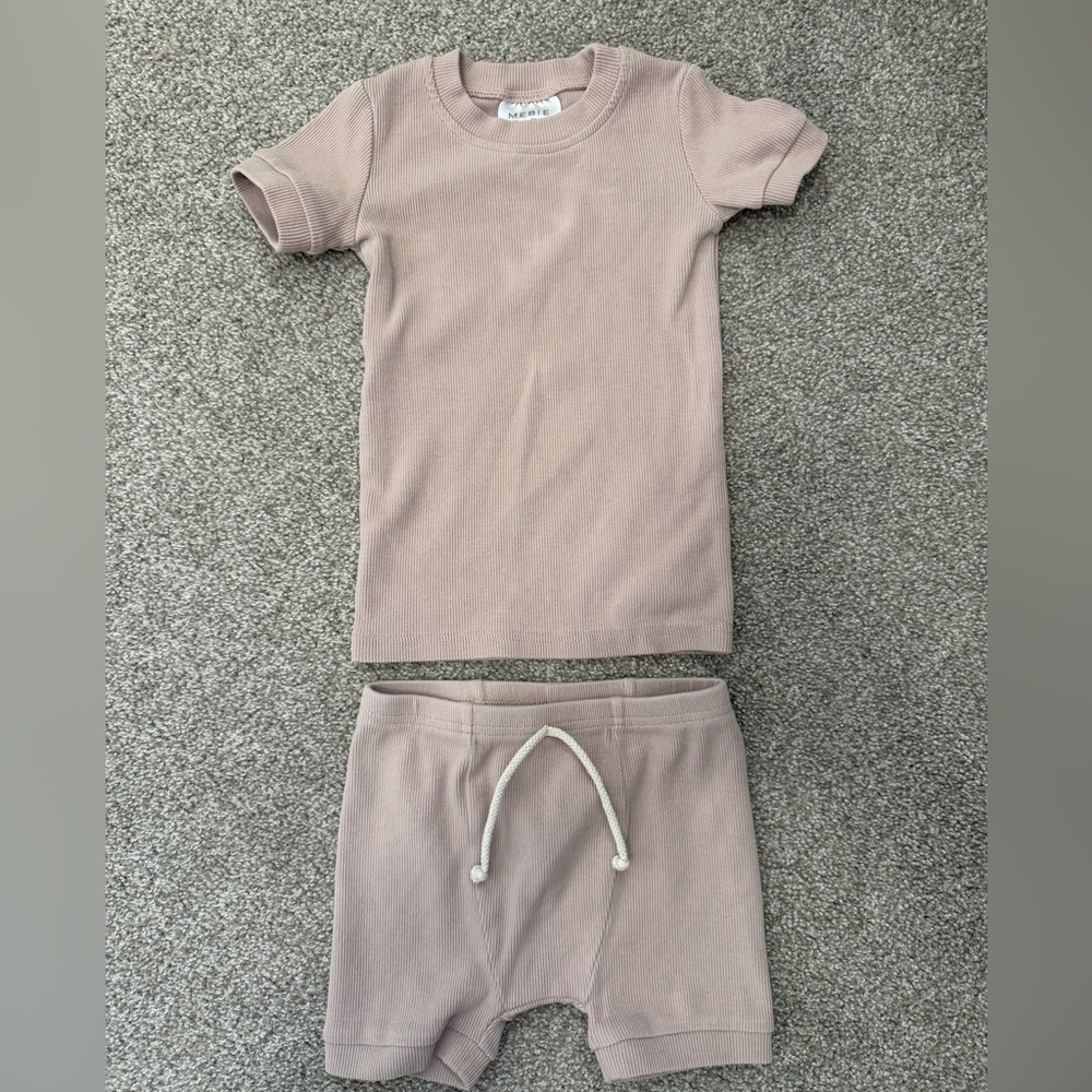 Mebie Baby Short Set Size 3T
